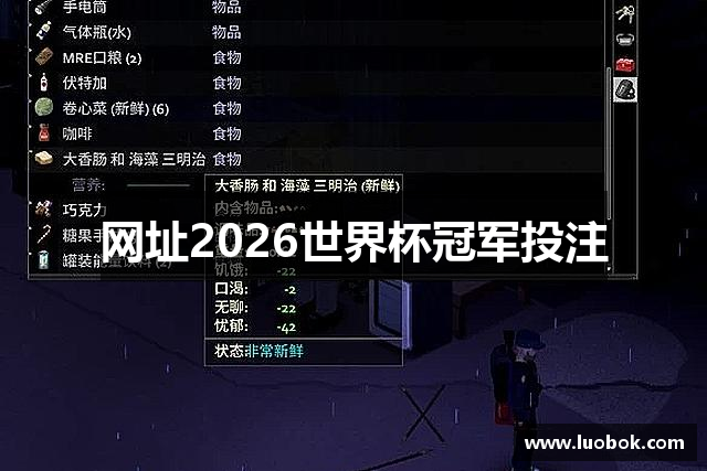 网址2026世界杯冠军投注